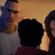 Miles and his parents Jefferson and Rio.